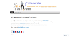 Desktop Screenshot of goaskfred.wordpress.com