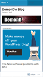 Mobile Screenshot of demondee.wordpress.com