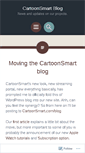 Mobile Screenshot of cartoonsmartblog.wordpress.com