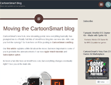 Tablet Screenshot of cartoonsmartblog.wordpress.com