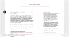 Desktop Screenshot of fantinreadinggroup.wordpress.com