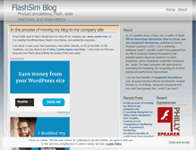 Tablet Screenshot of flashsim.wordpress.com