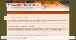 Desktop Screenshot of memoirsfromhell.wordpress.com