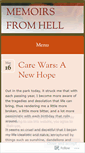 Mobile Screenshot of memoirsfromhell.wordpress.com