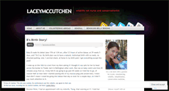 Desktop Screenshot of laceymccutchen.wordpress.com