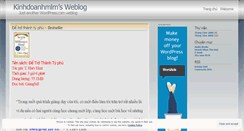 Desktop Screenshot of kinhdoanhmlm.wordpress.com