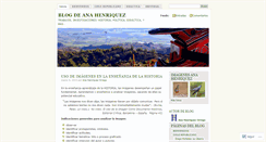 Desktop Screenshot of anahenriquez.wordpress.com