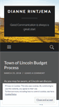 Mobile Screenshot of diannerintjema.wordpress.com