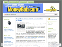 Tablet Screenshot of moneybob.wordpress.com