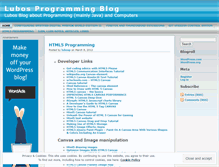 Tablet Screenshot of lubospprog.wordpress.com