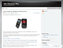 Tablet Screenshot of mikemaremoto.wordpress.com