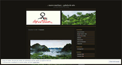 Desktop Screenshot of martinezart.wordpress.com