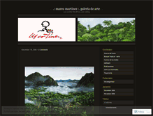 Tablet Screenshot of martinezart.wordpress.com