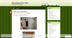 Desktop Screenshot of houseboatforsale.wordpress.com
