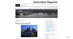 Desktop Screenshot of amsterdammag.wordpress.com