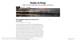 Desktop Screenshot of blogaodobraga.wordpress.com