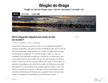 Tablet Screenshot of blogaodobraga.wordpress.com