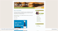 Desktop Screenshot of nudesculpture.wordpress.com