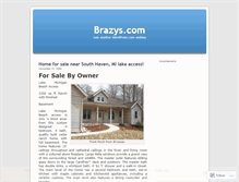 Tablet Screenshot of brazys.wordpress.com