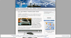 Desktop Screenshot of parlonsenergie.wordpress.com