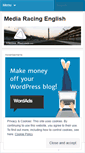 Mobile Screenshot of mediaracingenglish.wordpress.com