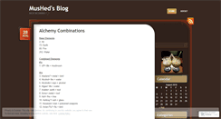Desktop Screenshot of mushed.wordpress.com