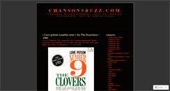 Desktop Screenshot of chansonsbuzz.wordpress.com