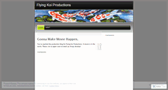 Desktop Screenshot of flyingkoi.wordpress.com