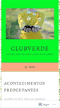 Mobile Screenshot of clubverde.wordpress.com