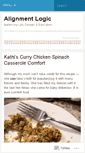 Mobile Screenshot of alignmentlogic.wordpress.com