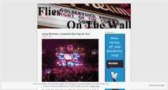 Desktop Screenshot of fliesonthewall.wordpress.com