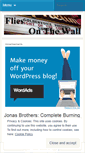 Mobile Screenshot of fliesonthewall.wordpress.com