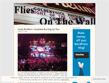 Tablet Screenshot of fliesonthewall.wordpress.com