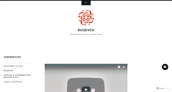 Desktop Screenshot of buqeved.wordpress.com