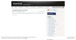 Desktop Screenshot of dokumenlegal.wordpress.com