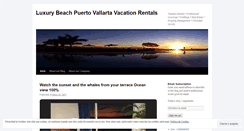 Desktop Screenshot of luxurybeach.wordpress.com