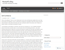Tablet Screenshot of mandy45.wordpress.com
