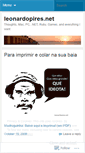 Mobile Screenshot of leonardopires.wordpress.com