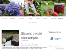 Tablet Screenshot of lejardindemilie.wordpress.com