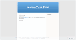 Desktop Screenshot of leandro.wordpress.com