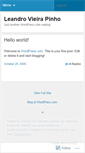 Mobile Screenshot of leandro.wordpress.com
