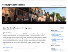 Tablet Screenshot of leesburgvaconnections.wordpress.com