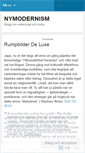 Mobile Screenshot of nymodernism.wordpress.com
