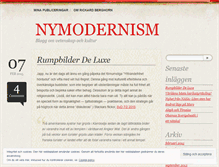 Tablet Screenshot of nymodernism.wordpress.com