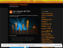 Tablet Screenshot of placeradiario.wordpress.com