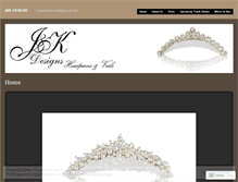 Tablet Screenshot of jandkdesigns.wordpress.com