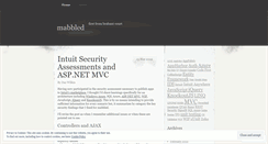 Desktop Screenshot of mabbled.wordpress.com