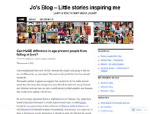 Tablet Screenshot of jongo82.wordpress.com