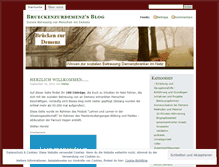 Tablet Screenshot of brueckenzurdemenz.wordpress.com