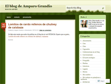 Tablet Screenshot of amparograndio.wordpress.com